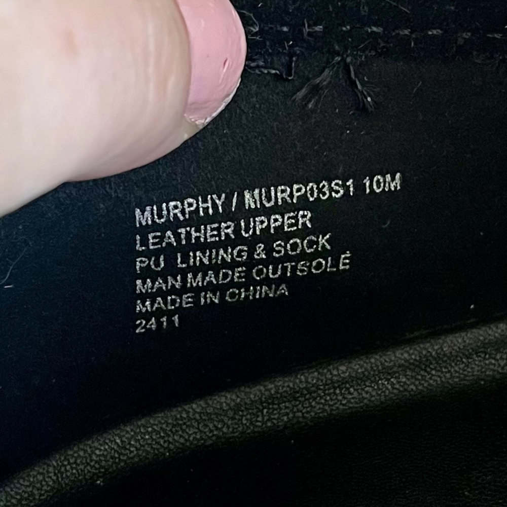 Steve Madden Black The Murphy Slip On Sneaker Size 10 - Picture 7 of 12